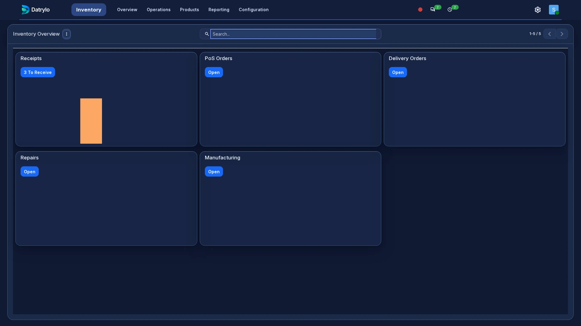 Datrylo Inventory product view