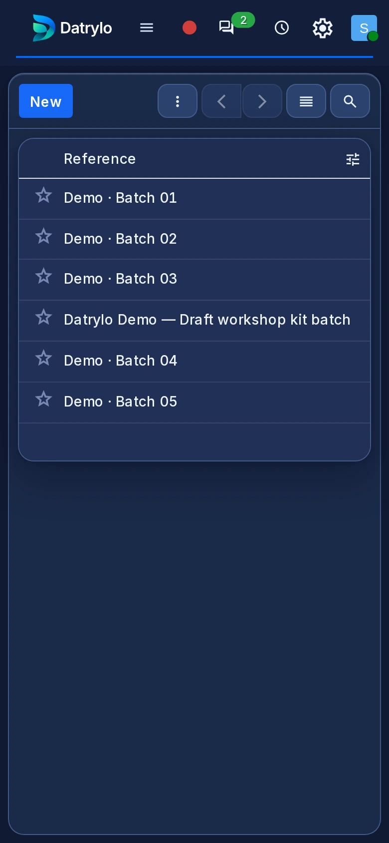 Datrylo Manufacturing mobile view