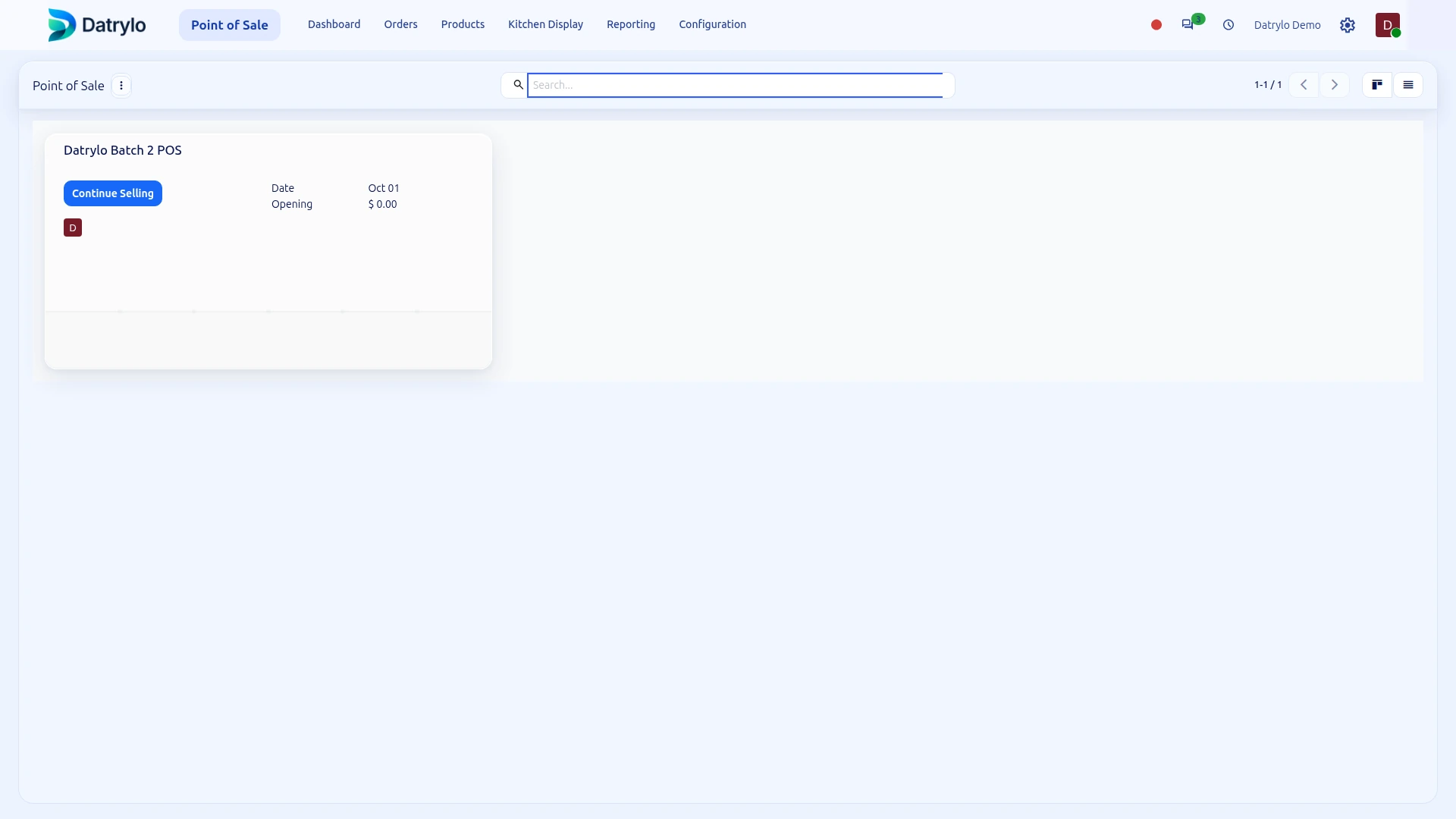 Datrylo PointofSale product view