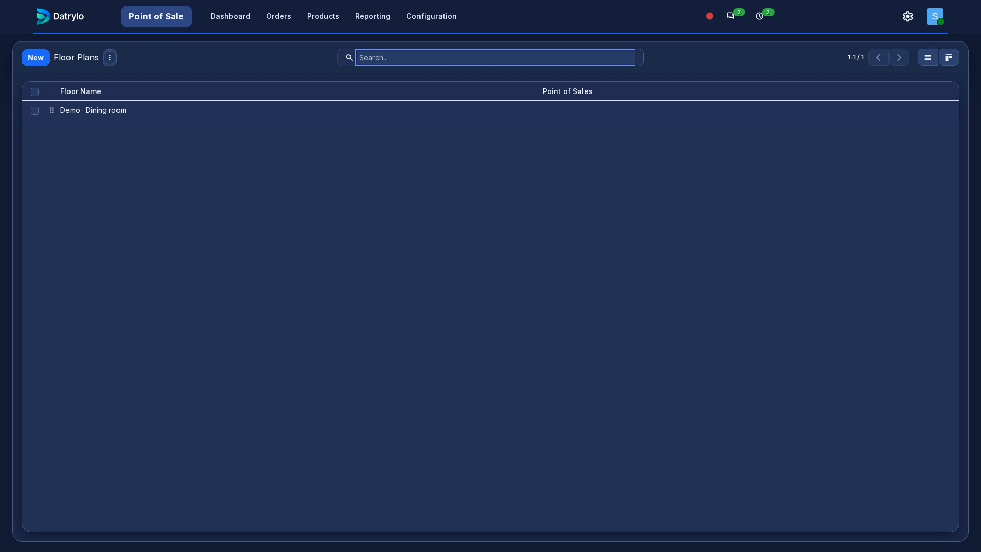 Datrylo Restaurant product view